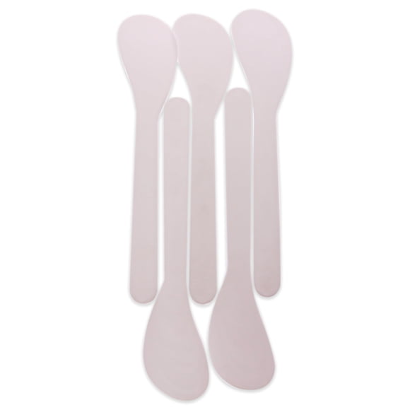 Aplicador Marianna Espátula Punta Redonda Plástico Blanco 12 Piezas Unisex