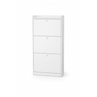 Space Home - Zapatero Velux Blanco 18 Pares Ahorra Espacio Y Ordena