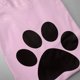 thumbnail image 2 of Camiseta GTUGHDK con dibujos de huellas de patas de perro para correr, rosa, 2 of 4