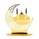 thumbnail image 1 of Acrílico Eid Mubarak Adorno De Mesa Islam Musulmán Artesanía Decoraciones Para Fiestas Estilo C, 1 of 5