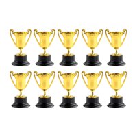 Bothyi - Trofeos De Premio Pequeño De Premio De Recompensa De 10 Piezas Para Decoraciones De Competición Aureate