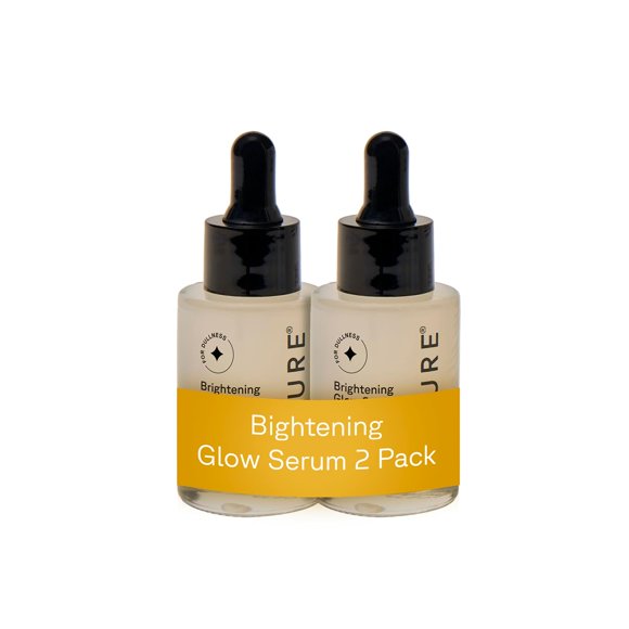 Suero facial Acure 30 ml (2 unidades) Iluminador y radiante