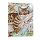 thumbnail image 1 of El kit de punto de cruz contado imprimió los diseños de la aguja del modelo del gato 27 × 39cm 11CT, 1 of 5