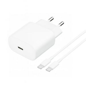 Cargador Ultra Rápido 45W + Cable De Carga Rápida 1Mt Levo Blanco