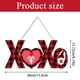 thumbnail image 3 of Letrero de San Valentín para puerta, diseño de corazón de San Valentín, para colgar en la pared, para mesa, ventana, puerta, decoración de pared, 3 of 5