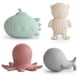 thumbnail image 1 of Bath Toys Play Set Mushie Sealife para niños pequeños, silicona, 4 unidades, 1 of 9