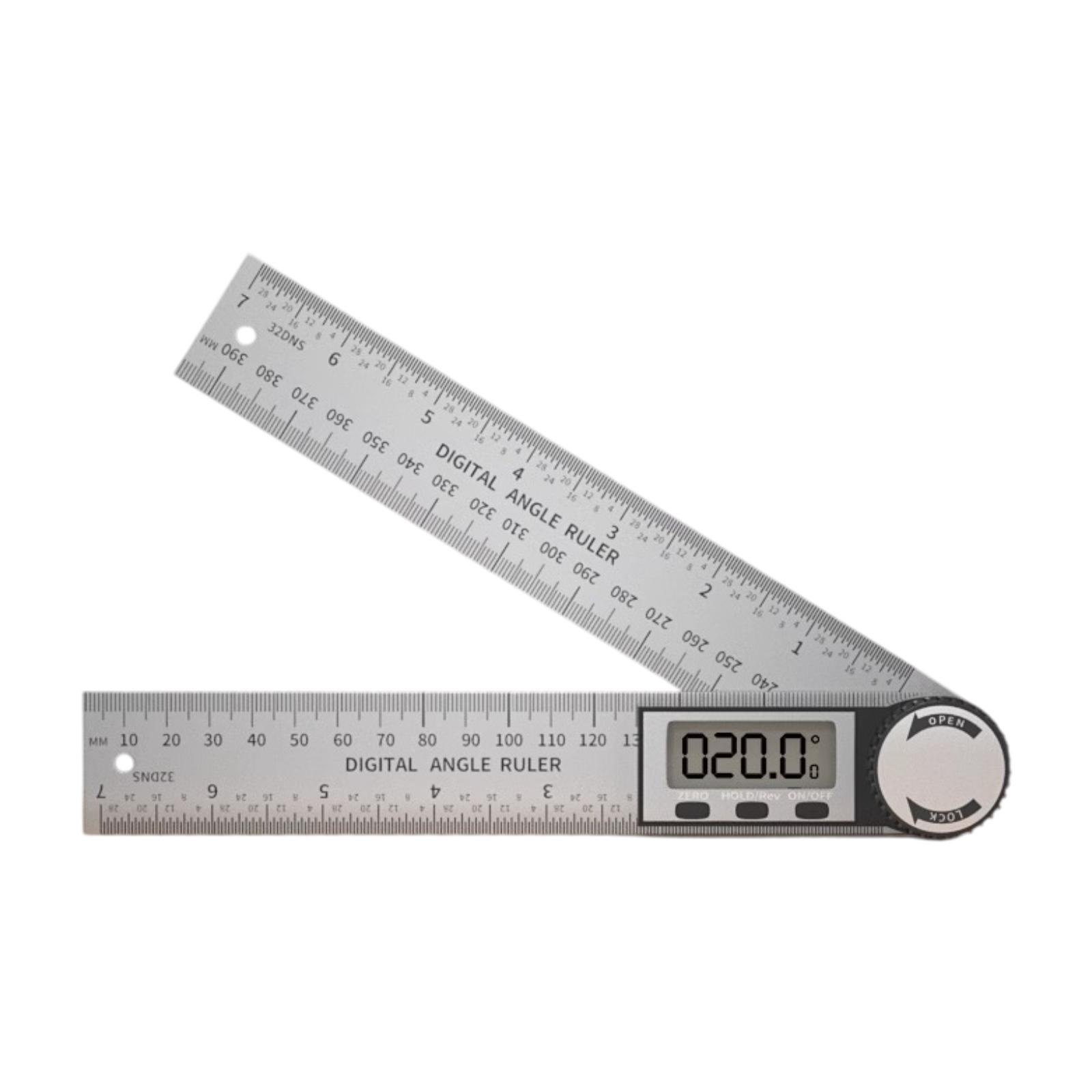 Magideal - Medidor Digital De Ángulos, Dispositivo Electrónico Para Medición De Ángulos 3V , Escala De 200 Mm