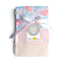 Mini Me - Pack Tutos Algodón Para Bebé Rosado