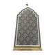 thumbnail image 2 of Alfombra De Oración Cumpleaños Hogar Coleccionable Islámico Eid Hajj Alfombra De Oración Regalo Gris 60cmx110cm, 2 of 3