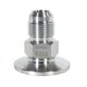 thumbnail image 1 of Adaptador USA LAB KF25 a JIC Macho de Acero Inoxidable, 1 of 2
