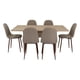 thumbnail image 1 of Juego De Comedor 6 Sillas Sin Brazo Rovere - Café Claro, 1 of 8