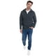 thumbnail image 3 of Sweater Medio Cierre Verde Melange verde 2XL, 3 of 4