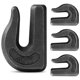 thumbnail image 1 of Ganchos de agarre Weld-On XHMAXE, grado 70, 6600 libras, paquete de 4, 1 of 7