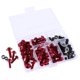 thumbnail image 2 of 158 Uds. Kit Completo De Pernos De Carenado Para Motocicleta, Clips De Sujeción, Tornillos, Rojo, 2 of 5