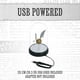 thumbnail image 3 of Lámpara de escritorio Paladone Harry Potter Levitating Golden Snitch, 3 of 7