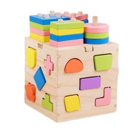 Magideal - Montessori Geometría Forma Juguetes Niños Pequeños Rompecabezas Juguete Aprendizaje Educativo Temprano Juguetes Educativos Tempranos Para Niños En Estilo A