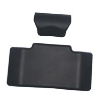 Magideal - Respaldo Para Maletero De Motocicleta, Almohadilla Trasera Para Maletero, Cómoda Alfombrilla Negra Para Asientos De Motocicleta, A Prueba De Golpes, D Estilo B