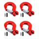 thumbnail image 1 of Gancho antideslizante Clevis con cierre QWORK, paquete de 4, 1/4, 1 of 8
