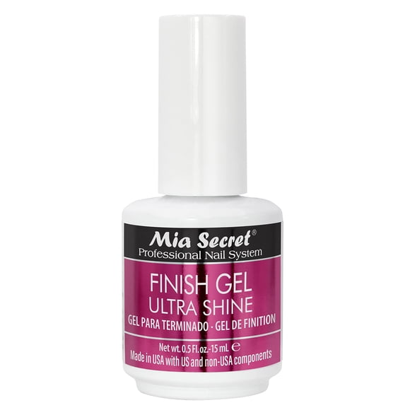 Gel de acabado UV Mia Secret de 15 ml para uñas acrílicas