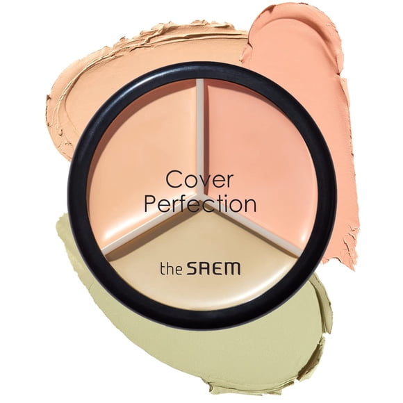 Corrector THESAEM Cover Perfection Triple Pot 03 Correct Up Beige