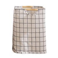 Magideal - Cesta De Almacenamiento De Ropa Sucia, Cesta De Lavandería Plegable, Cesta De Acabado, Contenedor De Almacenamiento De Artículos Diversos Portátil Par S