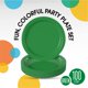 thumbnail image 2 of Platos de papel Exquisite Party Solids, verde esmeralda, 7 pulgadas, 100 unidades, 2 of 9