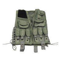 Magideal - Chaleco De Jungla De Muñeca En Miniatura A Escala 1/6 Para Cuerpo De Disfraz De Figuras De Soldado De 12 Pulgadas