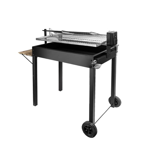 Grilltech - Parrilla Magallánica Rectangular Con Espiedo