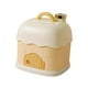 thumbnail image 2 of Linda Alcancía De Almacenamiento Grande Caja De Almacenamiento De Joyería Portátil Amarillo, 2 of 3