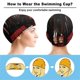 thumbnail image 3 of Mentes criminales Gorro de Natación de Licra, Gorro de Baño de Tela Cómoda, Gorro Elástico Antideslizante para Hombres, Mujeres y Niños, 3 of 6