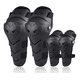 thumbnail image 1 of "Rodilleras Deportivas Y Codera Belug  Moto Articulada Protección Negro ", 1 of 5