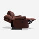 thumbnail image 5 of Sofá Reclinable Rosen Orson 3 Cuerpos Tela Manual Brandy, 5 of 7