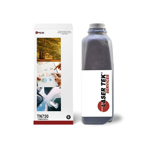 Recarga de tóner Laser Tek Services TN750 negro 8 000 páginas