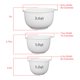 thumbnail image 3 of Juego de 3 Mixing Bowls Glad con boquilla antideslizante sin BPA, 3 of 5
