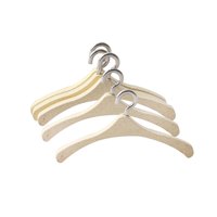 Bothyi - 5 Uds 1:12 Escala Muñecas De Madera Percha Ropa Soporte Para Decoración