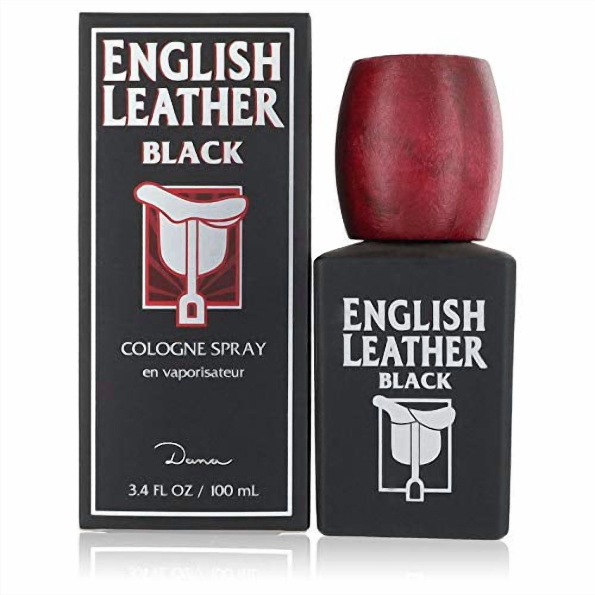 N\b - Colonia En Aerosol Cologne English Leather Black Para Hombre, 100 Ml