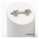 thumbnail image 5 of Aros Corazón Circonita Pavé Plata 925 Pegados Nordvik Regalo Plateado, 5 of 5