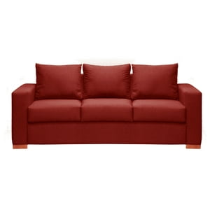 Dkora - Sofa Cedric 3 Cuerpos Berry