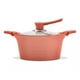 thumbnail image 3 of Juego Olla Bateria Cocina 6 Piezas Aluminio Fundido Rosa, 3 of 3