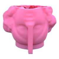 Magideal - De Silicona Para Manualidades Hechas , Jardinera De Hormigón, Portalápices De Resina Para Manualidades, Maceta, De Yeso Para