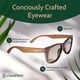 thumbnail image 4 of Gafas de sol Cloudfield con marco de madera y lentes polarizadas de 9 capas, 4 of 7