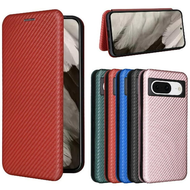 Funda Flip para FOXDOCK Google Pixel 8pro - Funda magnética de negocios, funda protectora delgada