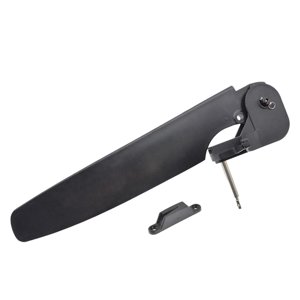 Magideal - Nylon Kayak Barco Timón Pie Control Dirección Universal Sistema De Dirección Aparejos Para Canoa Cola Trasera Pesca Piezas De Embarcaciones Pasador De 45 Mm