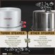thumbnail image 5 of Set de enlatado Concord Turbo Steam de acero inoxidable, 20 litros, 5 of 6