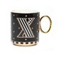 thumbnail image 1 of Taza de cerámica MACKENZIE-CHILDS 355 ml – Diseño X, 1 of 7