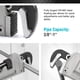 thumbnail image 3 of Llave para tubos DURATECH, aluminio resistente, 25 cm, ajustable, 3 of 7