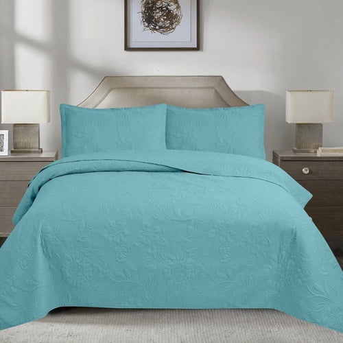 Quilt Andes Classic Turquesa 2 Plazas