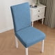 thumbnail image 1 of Xiao Hua Funda Azul para Silla de Comedor - Juego de 2 Piezas, Talla Única Que Se Ajusta a Todos, Funda de Asiento con Respaldo Completo, Adecuada para Banquetes Familiares y Decoraciones de Boda, 1 of 5