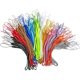 thumbnail image 1 of Cordones de muñeca para unidad flash USB y lápiz de memoria, 120 unidades, 1 of 3