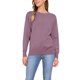 thumbnail image 1 of INSPIRE CHIC Suéter de Manga Larga para Mujer Cuello Redondo Básico Jersey de Punto XL Lavanda Polvorienta, 1 of 6